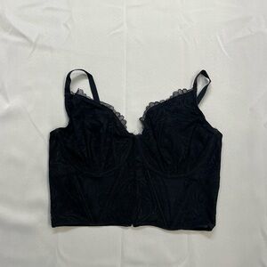 Gilly Hicks black corset